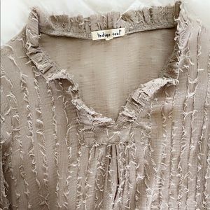 Cute boho blouse! Worn once! Size small.